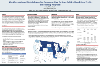 Poster: for AEFP Workforce Aligned State Scholarship Programs: How Do State Political Conditions Predict Scholarship Adoption?